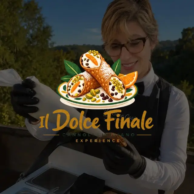 Il Dolce Finale - Cannoli Siciliano e Tiramisù de forma itinerante para finalizar sua Experiência.